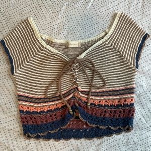 Altar’d State Crocheted Crop Top